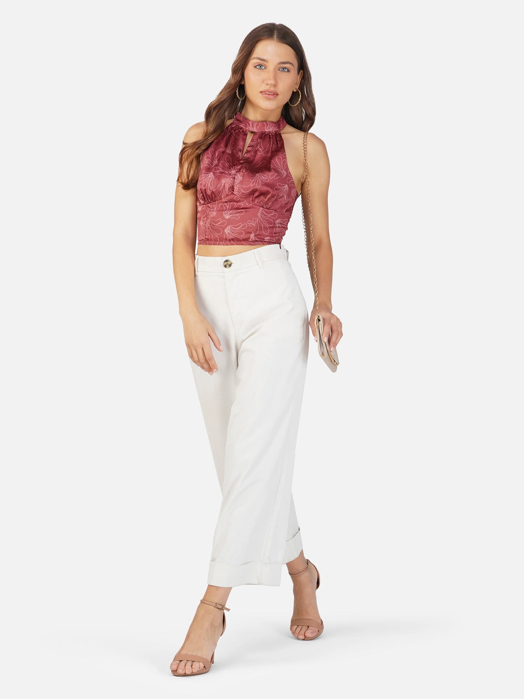 Blooming Tales Halterneck top