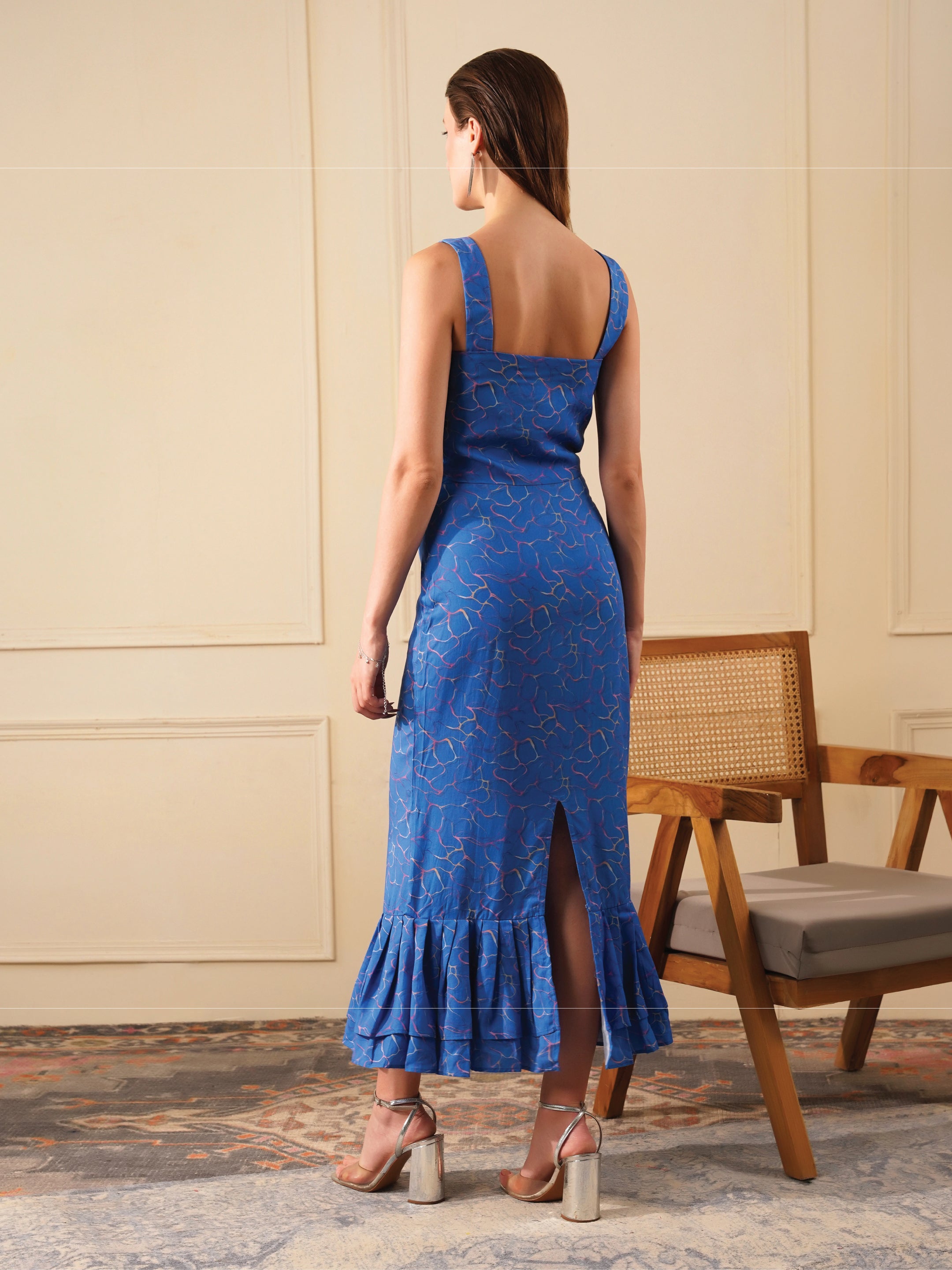 Glimmer Wave Mermaid Dress