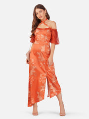 Sandflower Symphony Asymmetric Dress