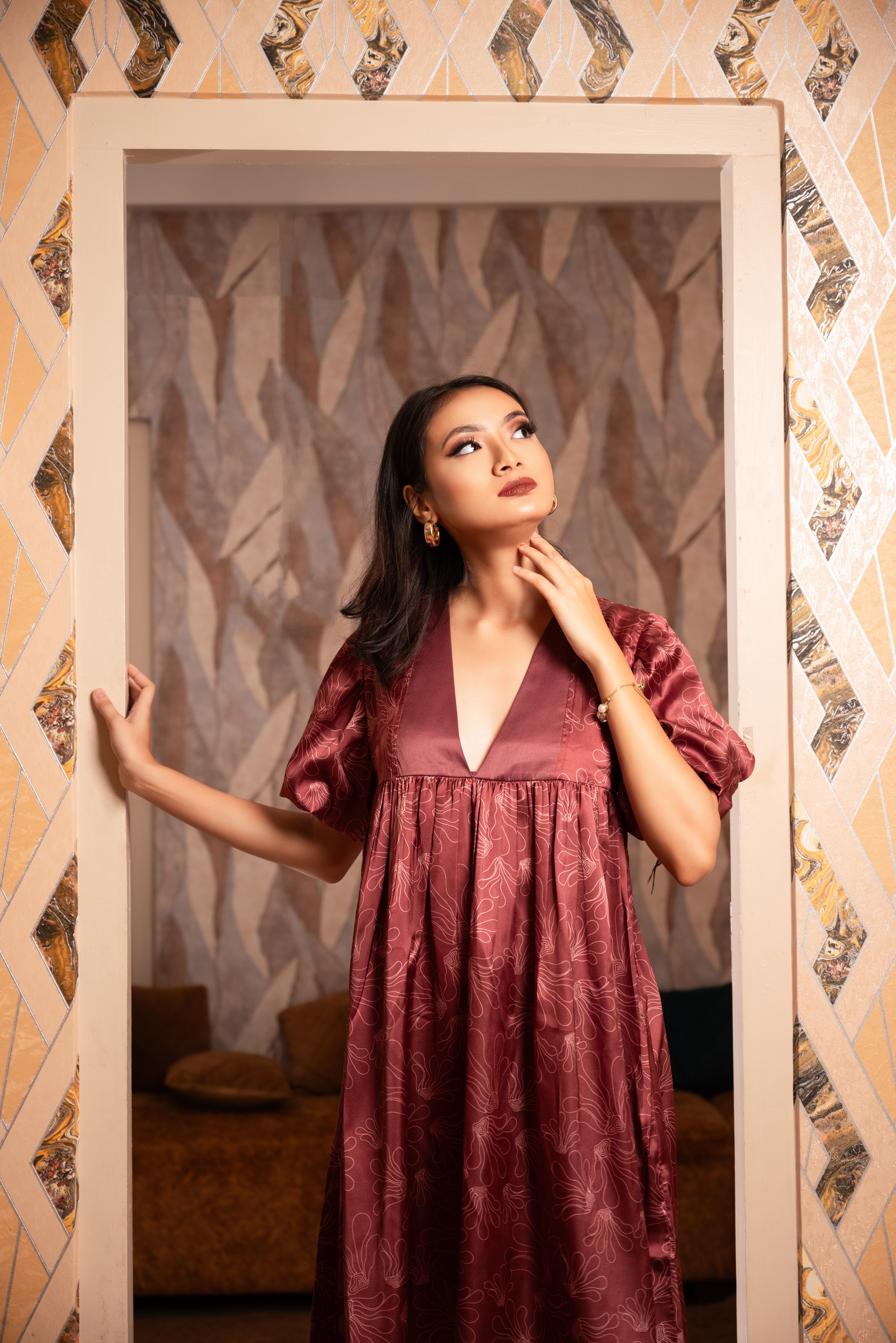 Blooming Tales Flared Dress